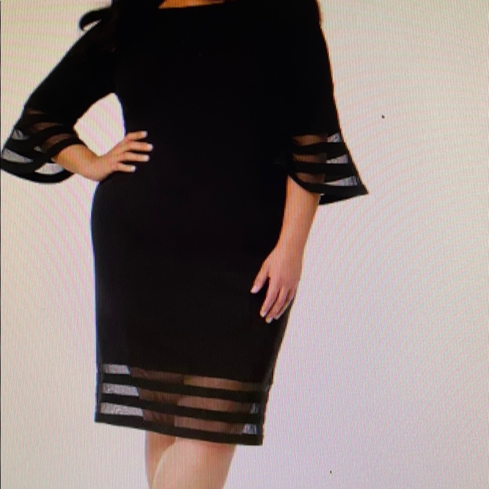 Illusion sheath dress (No Longer Available)